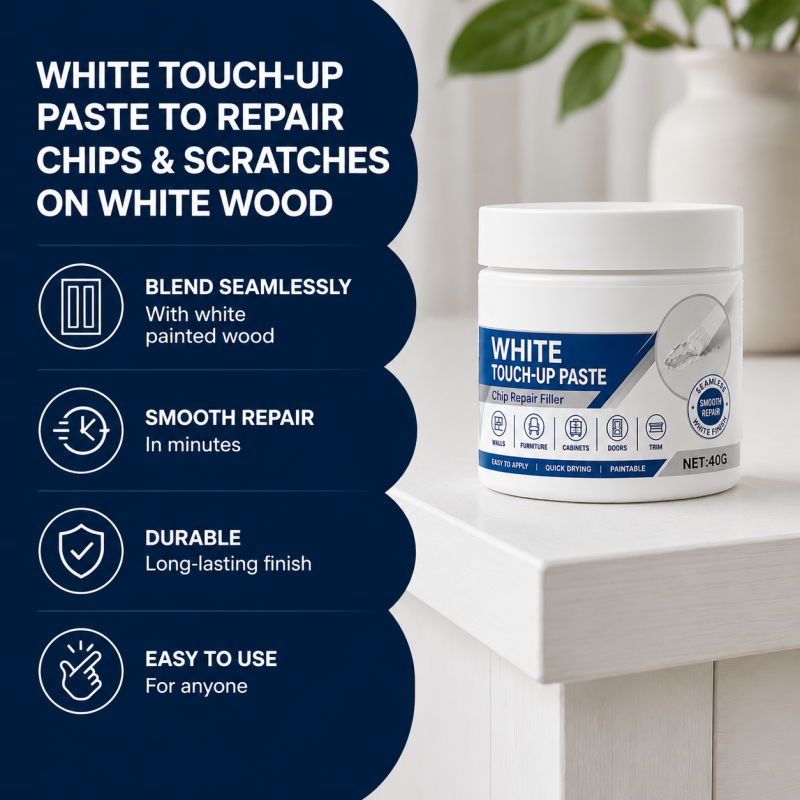 White Furniture Touch-Up Paste