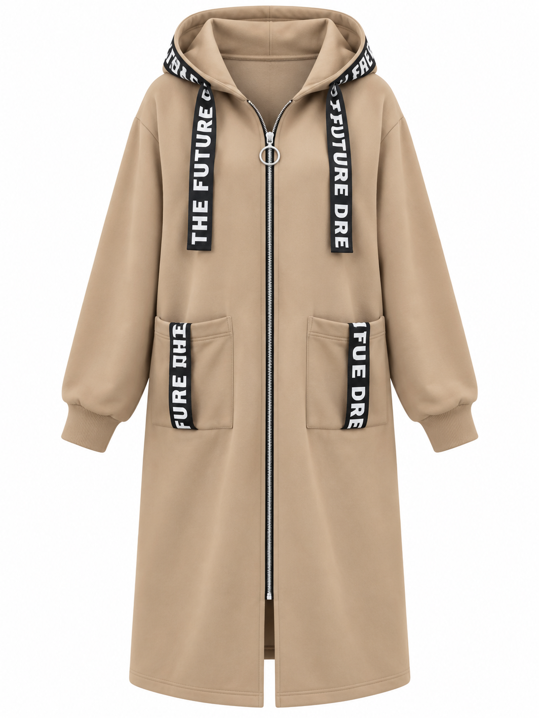 💃Oversize-Kapuzen-Sweatshirt-Mantel für Damen