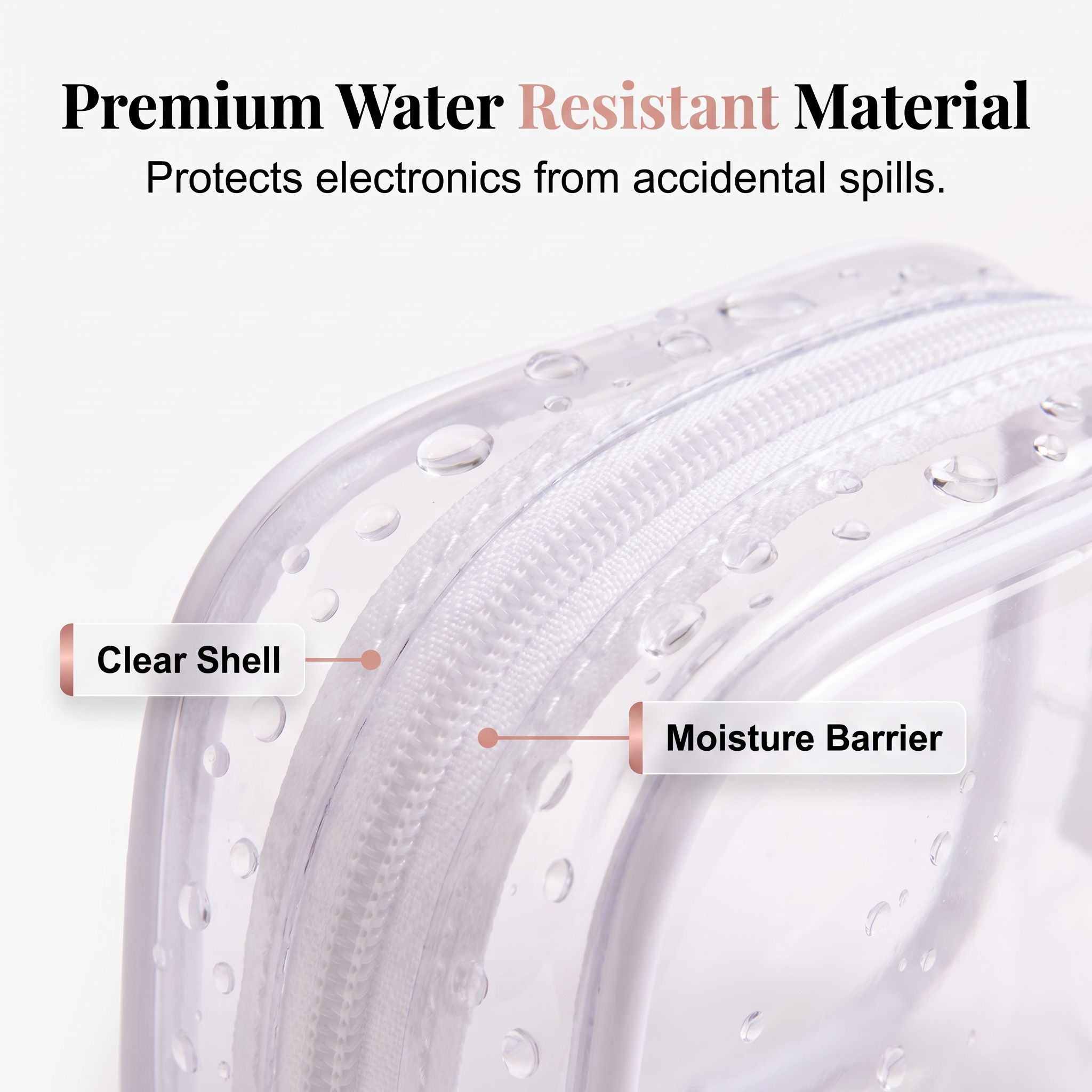Portable Transparent Travel Storage Bag