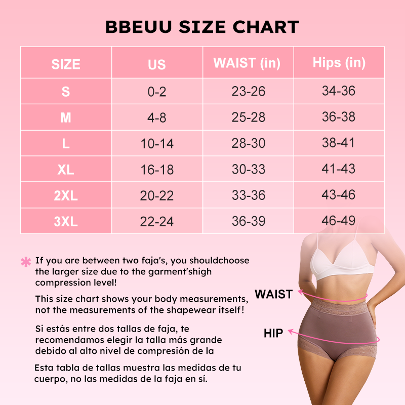 BBEUU High Waist Shapewear Panties