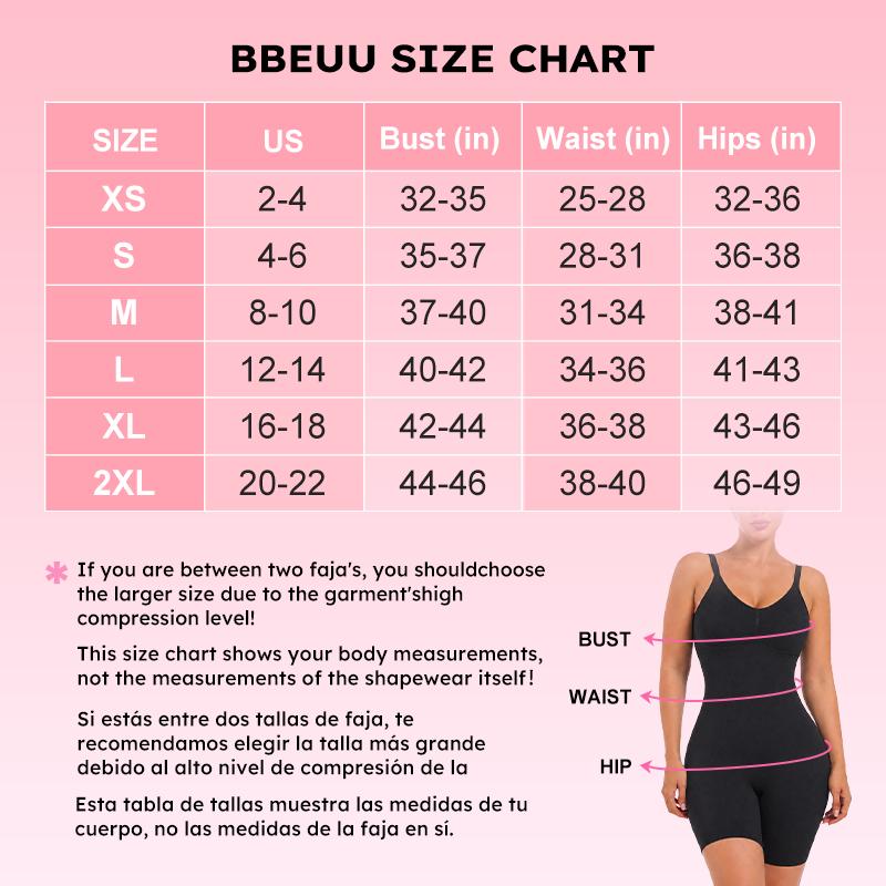 BBEUU Back-Opening Design Shapewear