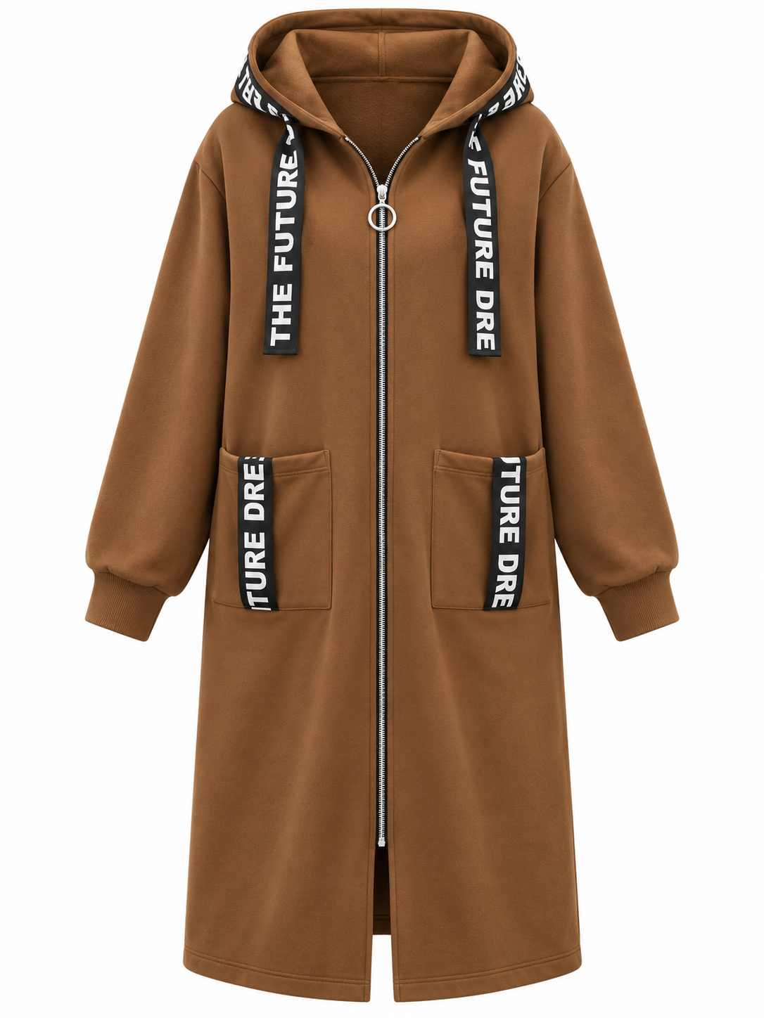 💃Oversize-Kapuzen-Sweatshirt-Mantel für Damen