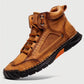 💥high quality hand-sewn comfortable flat men's boots