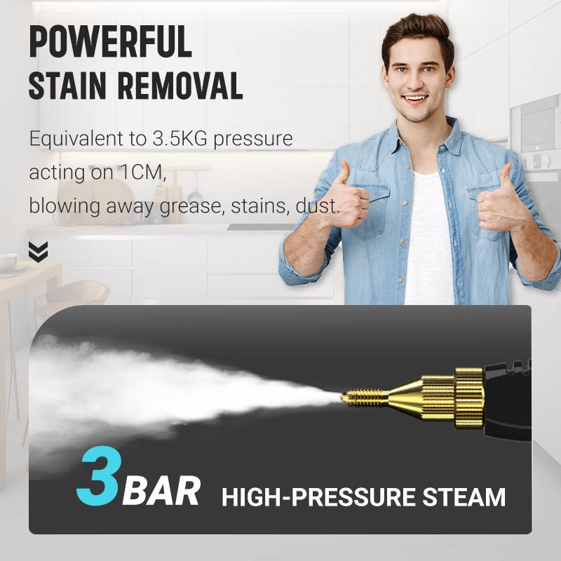 Professional High-Pressure Steam Cleaner for Home & Auto