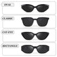 Black Retro Sunglasses