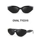 Black Retro Sunglasses