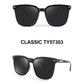 Black Retro Sunglasses
