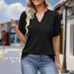Spring Specials🌸  Women's Printed V-Neck Short Sleeve Top