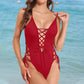 🔥New Arrival 2025🔥Women's Sexy V-Neck One Piece Swimsuit