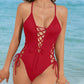 🔥New Arrival 2025🔥Women's Sexy V-Neck One Piece Swimsuit