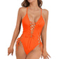 🔥New Arrival 2025🔥Women's Sexy V-Neck One Piece Swimsuit
