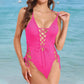 🔥New Arrival 2025🔥Women's Sexy V-Neck One Piece Swimsuit
