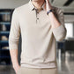 Men's Thickened Warm Lapel Long Sleeve Shirt