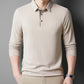 Men's Thickened Warm Lapel Long Sleeve Shirt