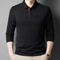 Men's Thickened Warm Lapel Long Sleeve Shirt