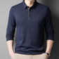 Men's Thickened Warm Lapel Long Sleeve Shirt