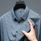 🌈2025 New-👍Men's Casual Plaid Short Sleeve Shirt