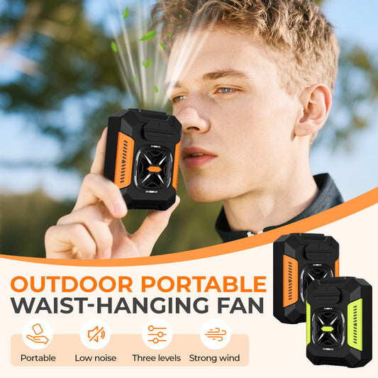 Outdoor Portable Waist-hanging Fan