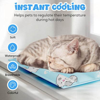 Summer Cartoon Cooling Mat for Pets