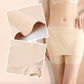 Seamless High-Waist Shorts with Double-Layer Front
