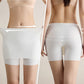 Seamless High-Waist Shorts with Double-Layer Front