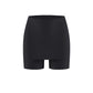Seamless High-Waist Shorts with Double-Layer Front