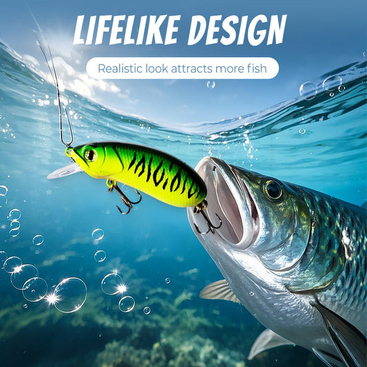 Lifelike Bionic Fishing Baits for High Catch Rate