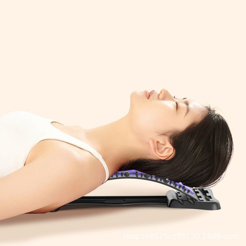 3-in-1 Relief - Magnetic Therapy Acupuncture Massage Lumbar Stretcher 🔥🔥