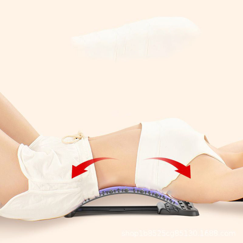 3-in-1 Relief - Magnetic Therapy Acupuncture Massage Lumbar Stretcher 🔥🔥