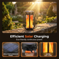 🔥🏮Must-have item for warm ambient vibes！✨️Solar Flickering Flame Lantern