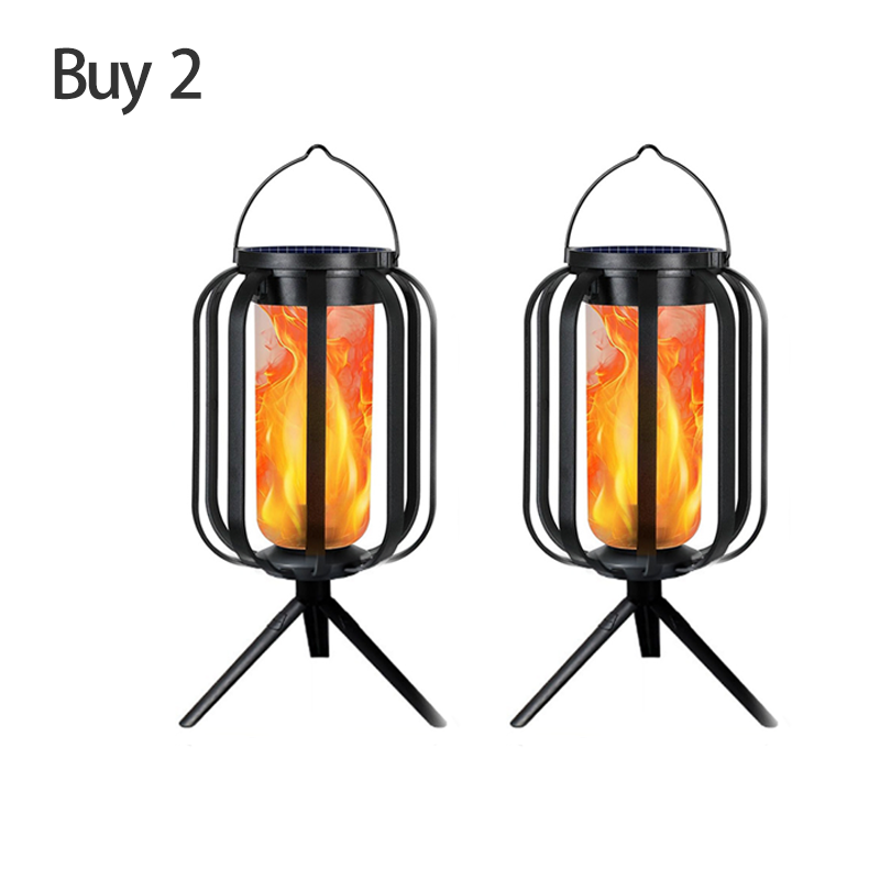 Solar Powered Flickering Flame Lantern 