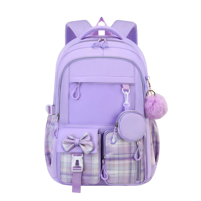 Cute Bowknot Backpack Set for Girls