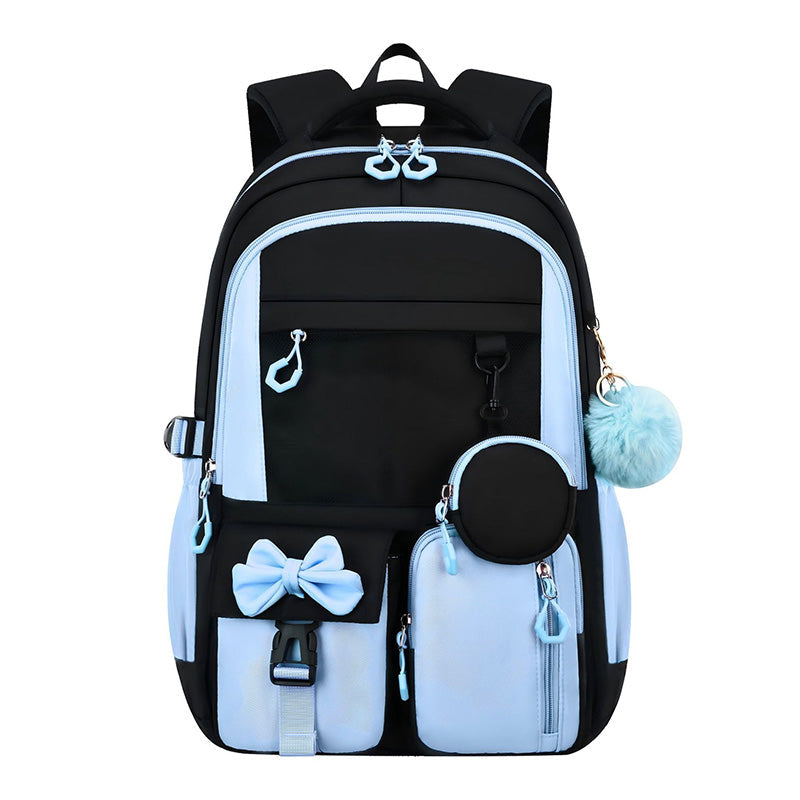 Cute Bowknot Backpack Set for Girls
