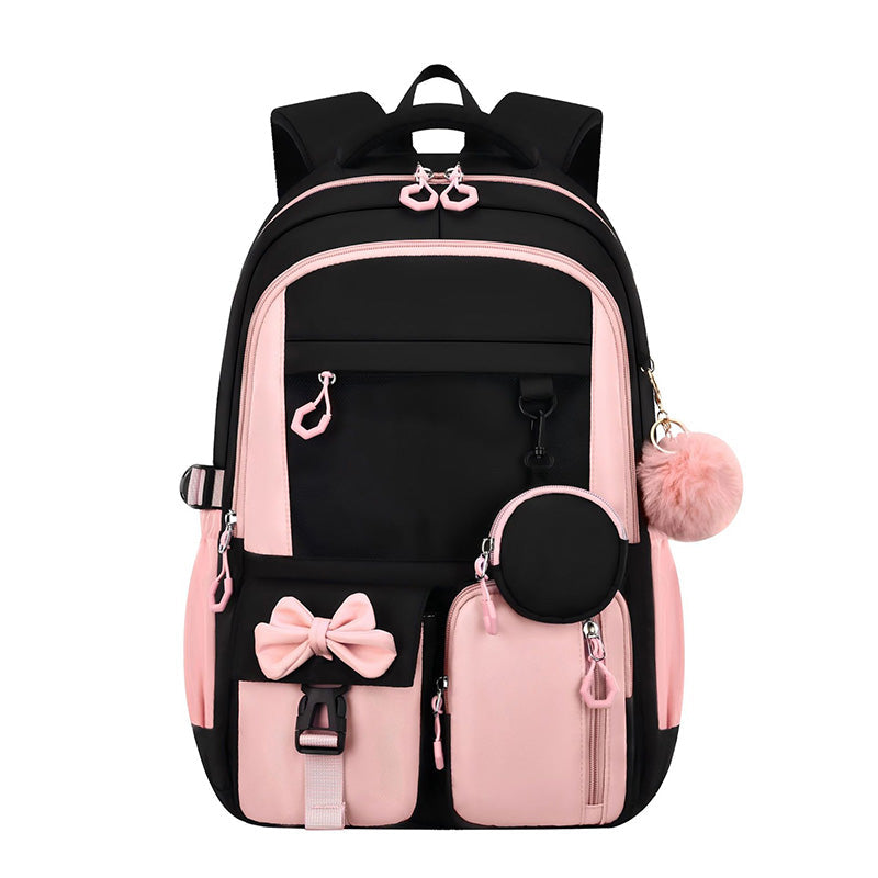 Cute Bowknot Backpack Set for Girls