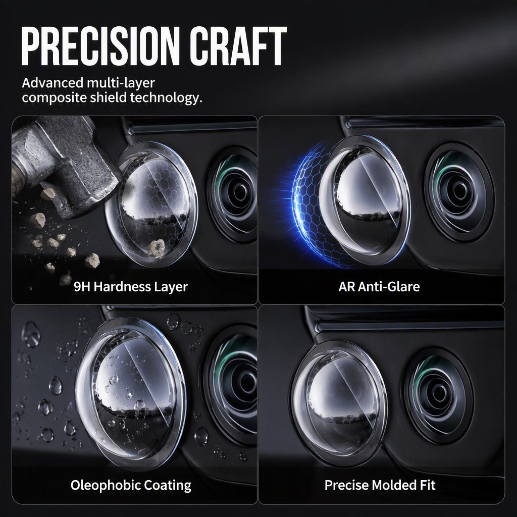 Protect Your Camera Lens Instantly! Water-Repellent HD Car Lens Cover