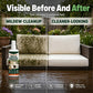 Remove Cushion Mold Instantly! No-Scrub Gentle Patio Fabric Spray