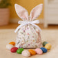 Easter Bunny Velvet Gift Bag with Drawstring