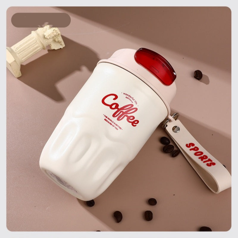 Portable Smart Thermal Coffee Cup with Temperature Display